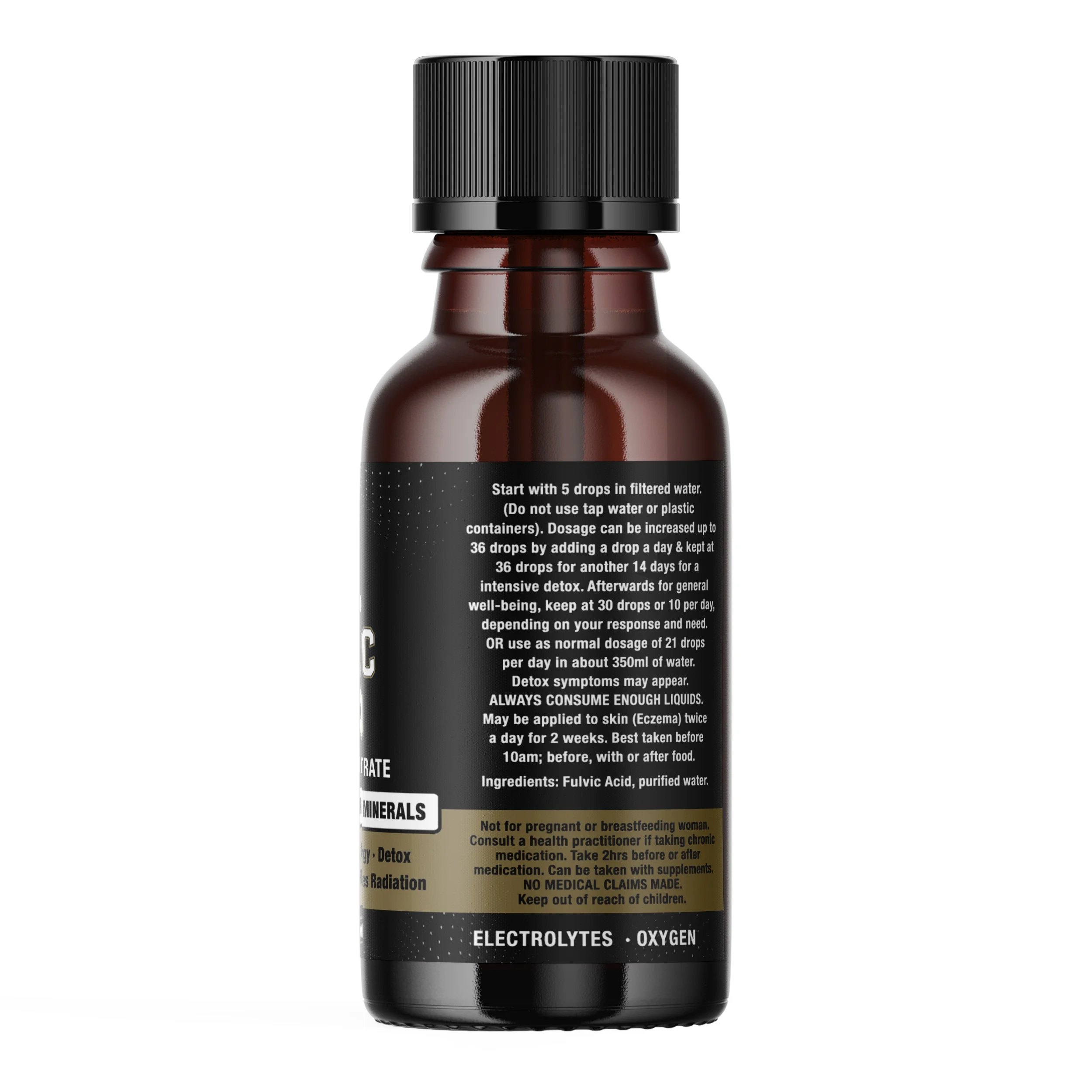 Fulvic Acid Water Drops with over 70 Trace Minerals - 50 ml - Image 11