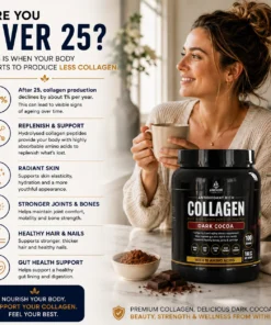 Alternative view of Dark Cocoa Collagen - 1kg