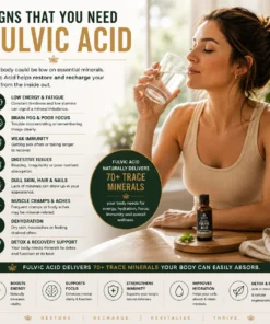 Alternative view of Fulvic Acid Water Drops with over 70 Trace Minerals - 50 ml