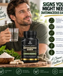 Diatomaceous Earth 500mg per capsule