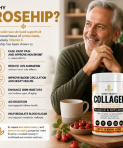 Collagen Rosehip and OptiMSM Joint Wellness Blend