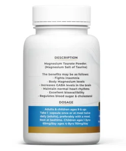Alternative view of Magnesium Taurate for Deep Sleep - 60 Capsules