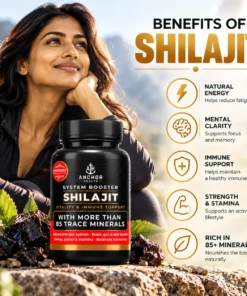 Shilajit Capsules for Energy and Vitality