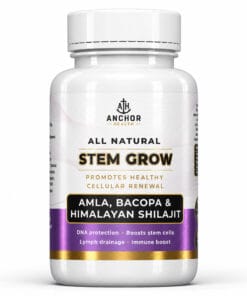 Stem Grow – Bacopa, Amla & Shilajit – 90 Capsules