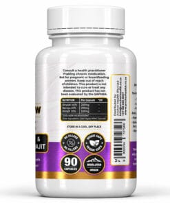 Stem Grow – Bacopa, Amla & Shilajit – 90 Capsules