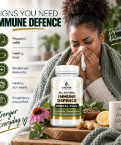 Alternative view of Immune Defence Herbal Plus | 60 Veggie Caps
