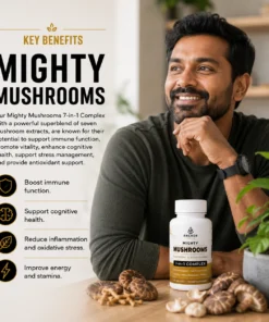 7-in-1 mushroom complex for everyday wellness