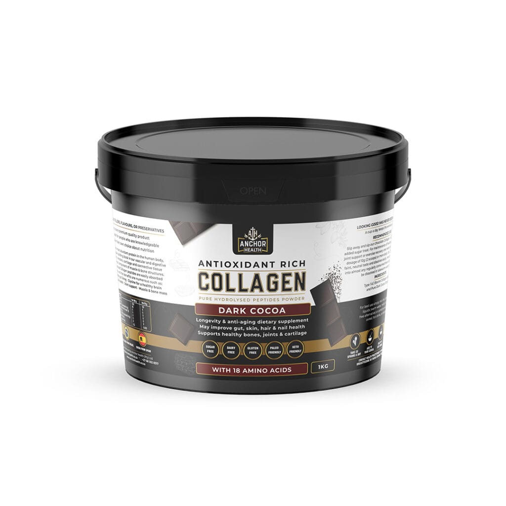 Cocoa Collagen Front View 1Kg