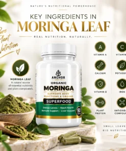 Moringa Leaf for Nutritional & Antioxidant Support