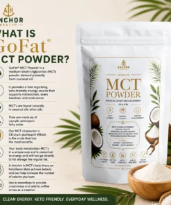 Alternative view of MCT Powder | Energy, Metabolic Wellness & Weight Loss | 300g