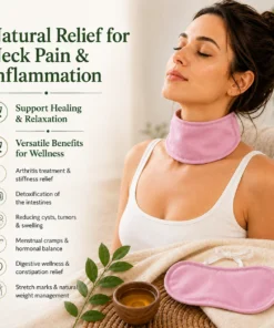 Castor Oil Neck Pack – Natural Support for Neck Comfort & Relaxation