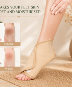 Reusable Castor Oil Foot & Ankle Pack for Heel and Foot Support