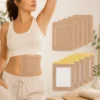 Self adhesive castor oil patch