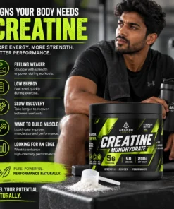 Anchor Health Pure Creatine Monohydrate Powder