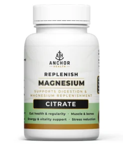 Magnesium Citrate for Digestion & Replenishment -  60 Capsules