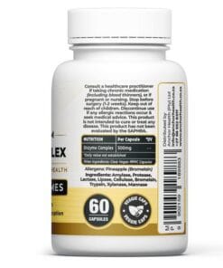 Alternative view of Full Spectrum Digestive Enzyme Complex - 60 Capsules