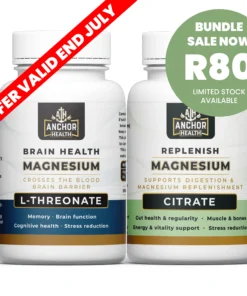 Brain Health, Focus & Digestive Wellness Support Bundle | L-Threonate + Citrate