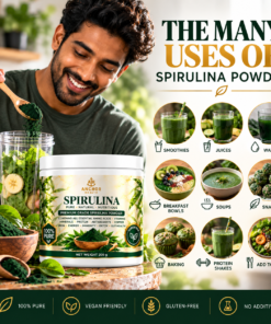 Spirulina Powder for Smoothies and Drinks